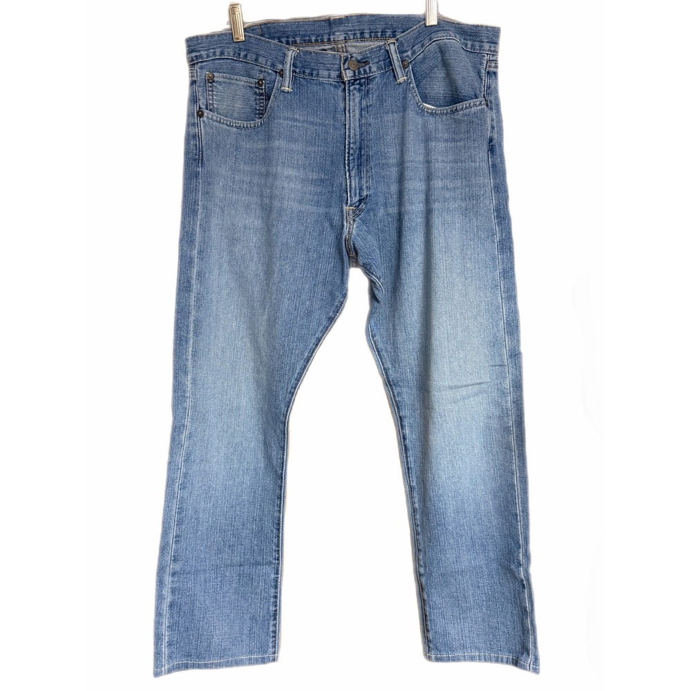 Polo Ralph Lauren 650 Madison Ave Authentic Denim Jeans Blue 36x32 Straight Leg - Picture 1 of 5